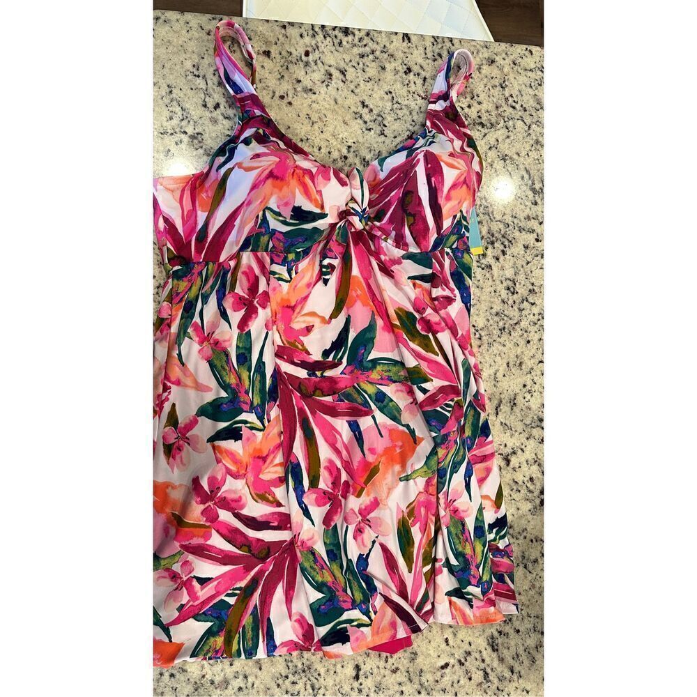 Bal Harbour Tropical Dream Swimdress - Picture 2 of 9